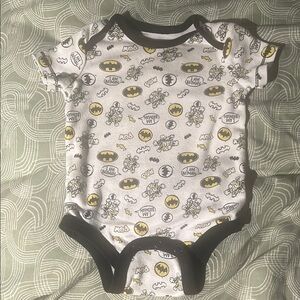 Batman Black and Yellow Bodysuit for Little Superheroes